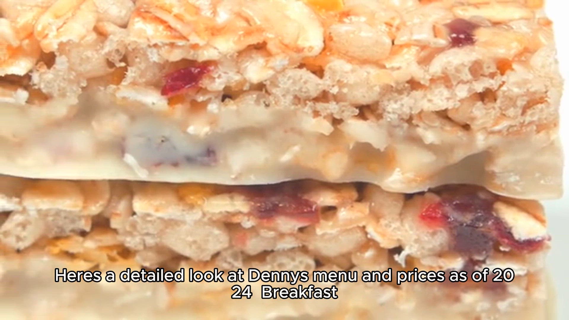 Video thumbnail for dennys menu Price