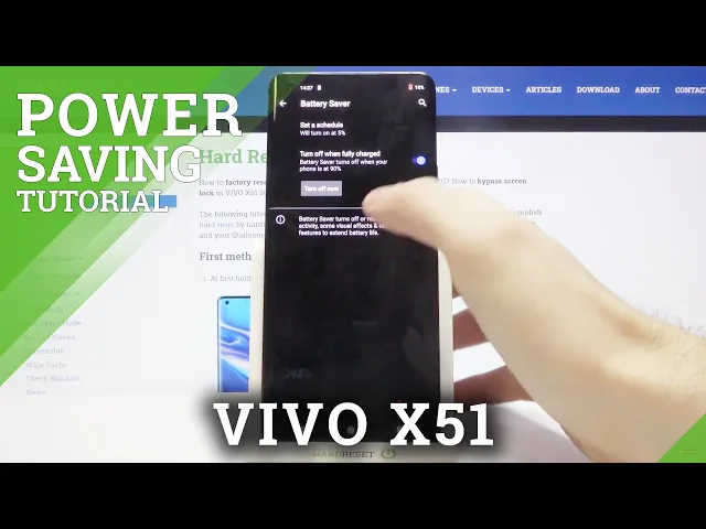 Video thumbnail for How to Enable Power Saving in VIVO X51 5G – Save Battery