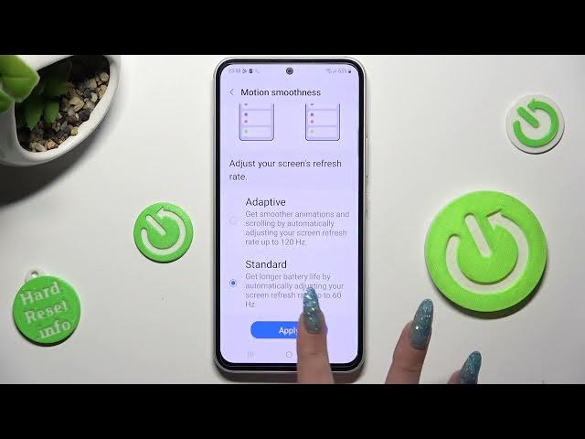 Video thumbnail for How To Change Display Refresh Rate On Samsung Galaxy A54 5G