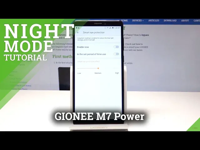 Video thumbnail for How to Enable Eye Protection in GIONEE M7 Power - Night Mode
