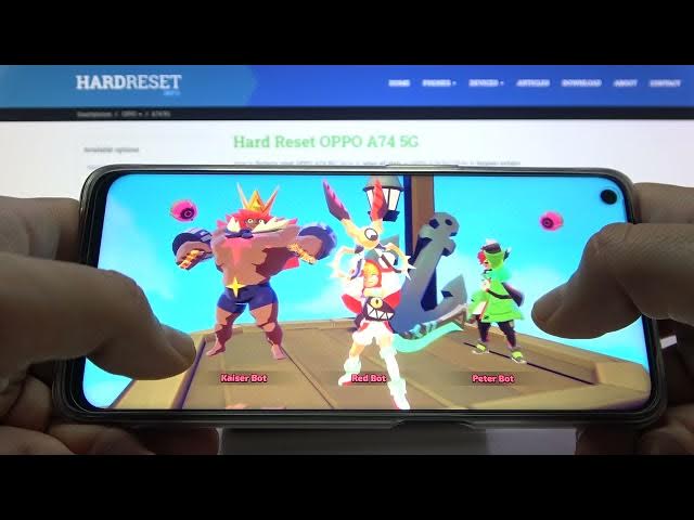 Video thumbnail for Smash Legends Game Test on OPPO A74 5G – Short Gameplay