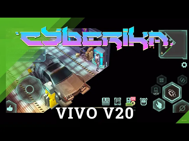 Video thumbnail for Cyberika Screen Recording on VIVO V20 - Gameplay