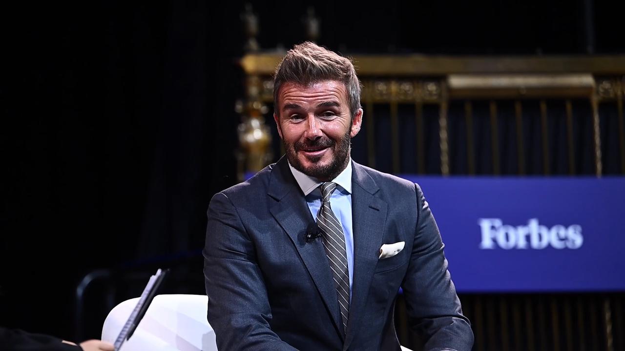 Video thumbnail for NY: David Beckham Speaks At 2026 Forbes Iconoclast Summit.