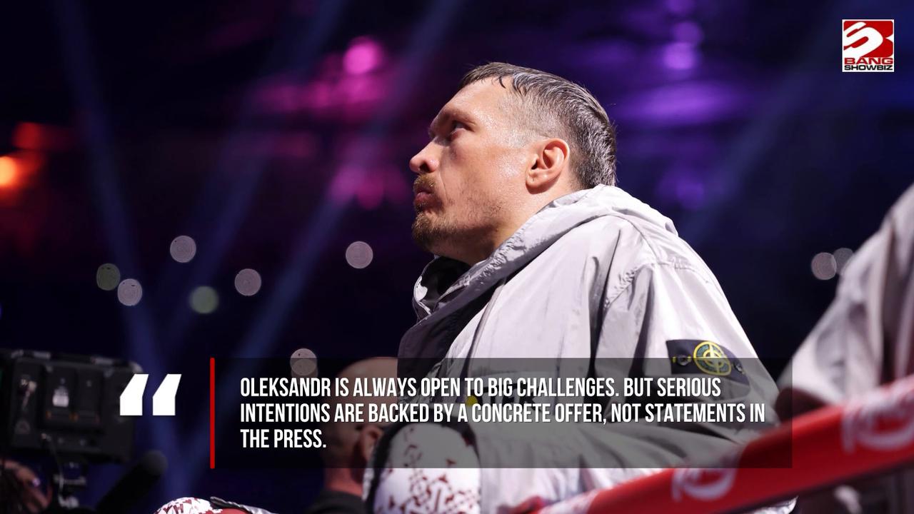 Video thumbnail for Oleksandr Usyk's manager rejects Tyson Fury's social media callout for a trilogy bout