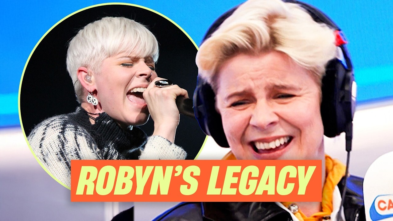 Video thumbnail for Robyn spills on the ‘dirty’ meaning behind her new single ‘Talk To Me’ and musical legacy | Capital