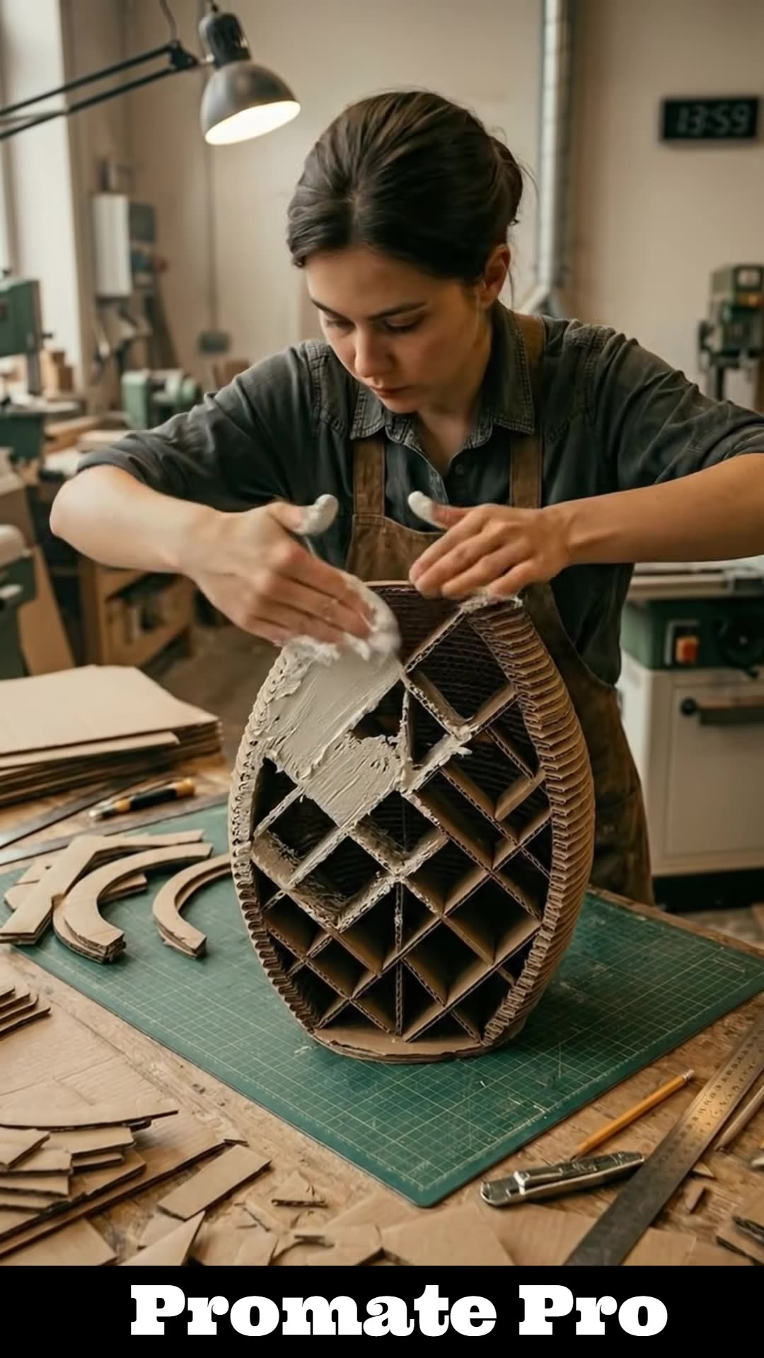 Video thumbnail for ازاي تحول الكرتون لحاجة فخمة كده؟ 🔥#ديكور #اعمال_يدوية #افكار_ابداعية #كرتون #حرف_يدوية