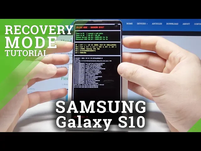 Video thumbnail for How to Bypass Screen Lock in SAMSUNG Galaxy S10 - Hard Reset by Recovery Mode