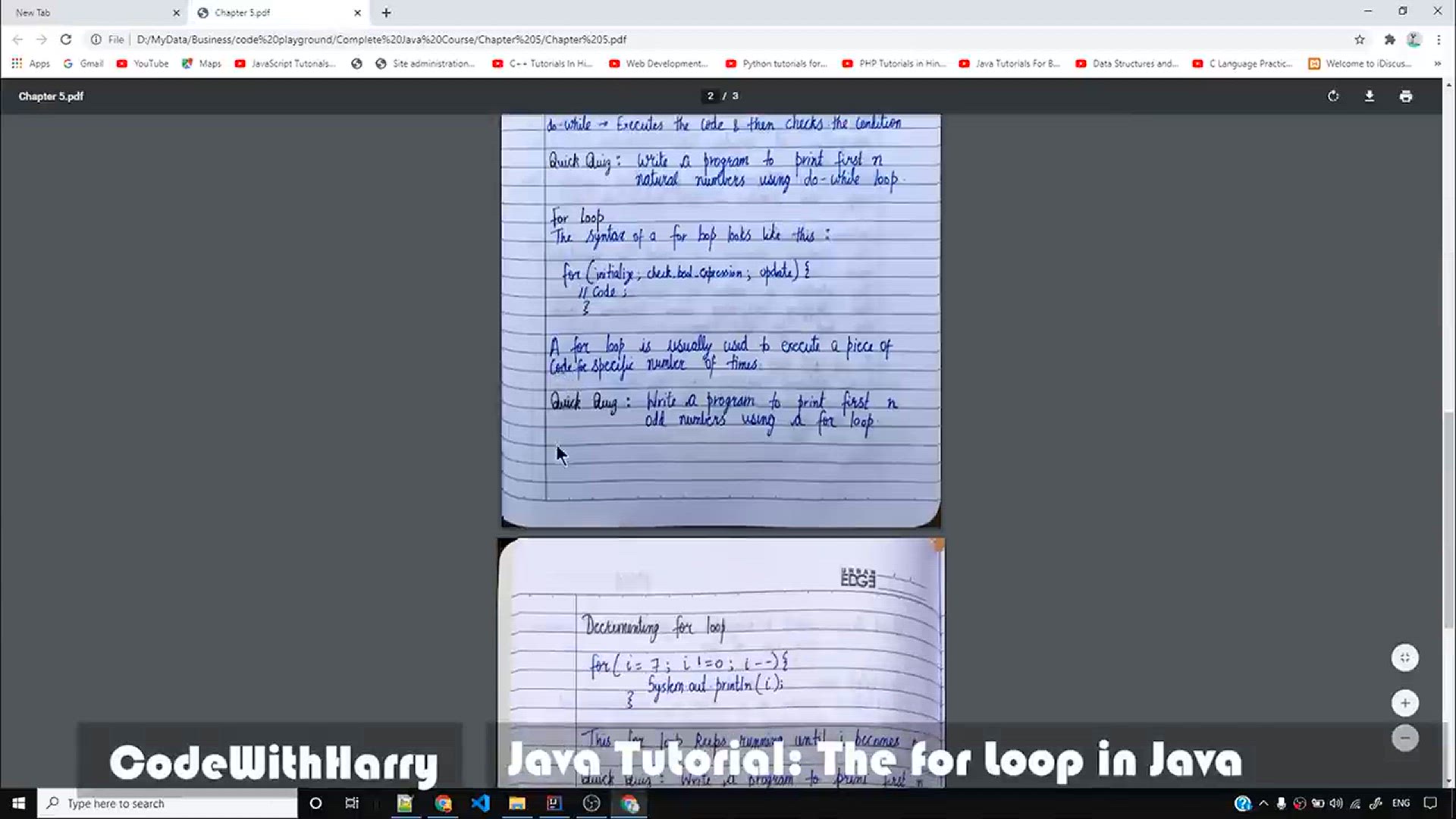 'Video thumbnail for Java Tutorial_ The for Loop in Java'