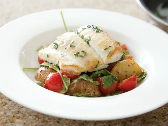 Video thumbnail for Pan Roasted Halibut | Byron Talbott