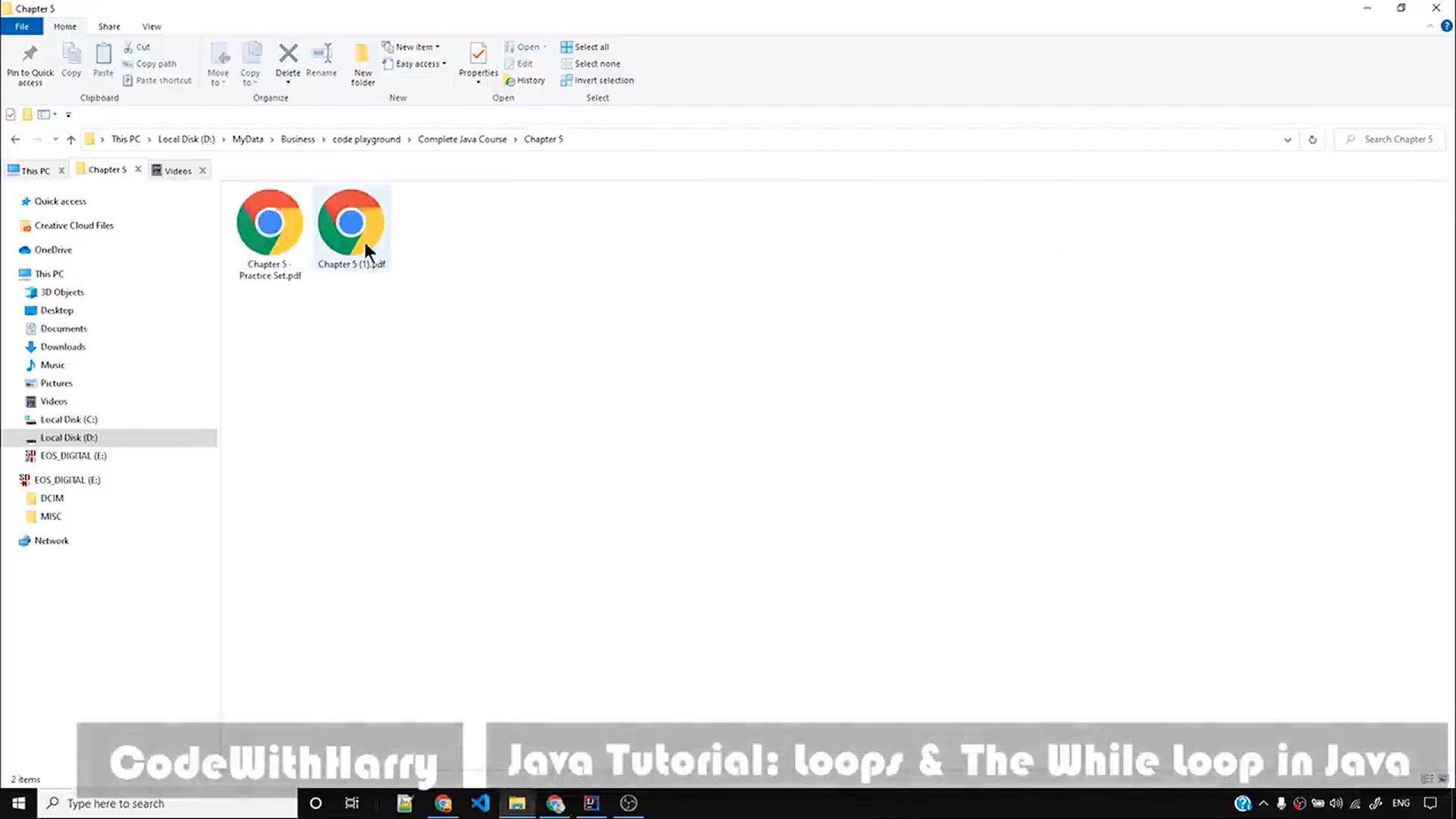 'Video thumbnail for Java Tutorial_ While Loops in Java'