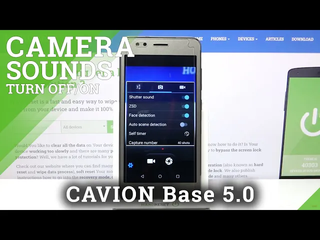 Video thumbnail for How to Manage Camera Shutter Sound in CAVION Base 5.0 – Turn Off Camera Shutter Sound