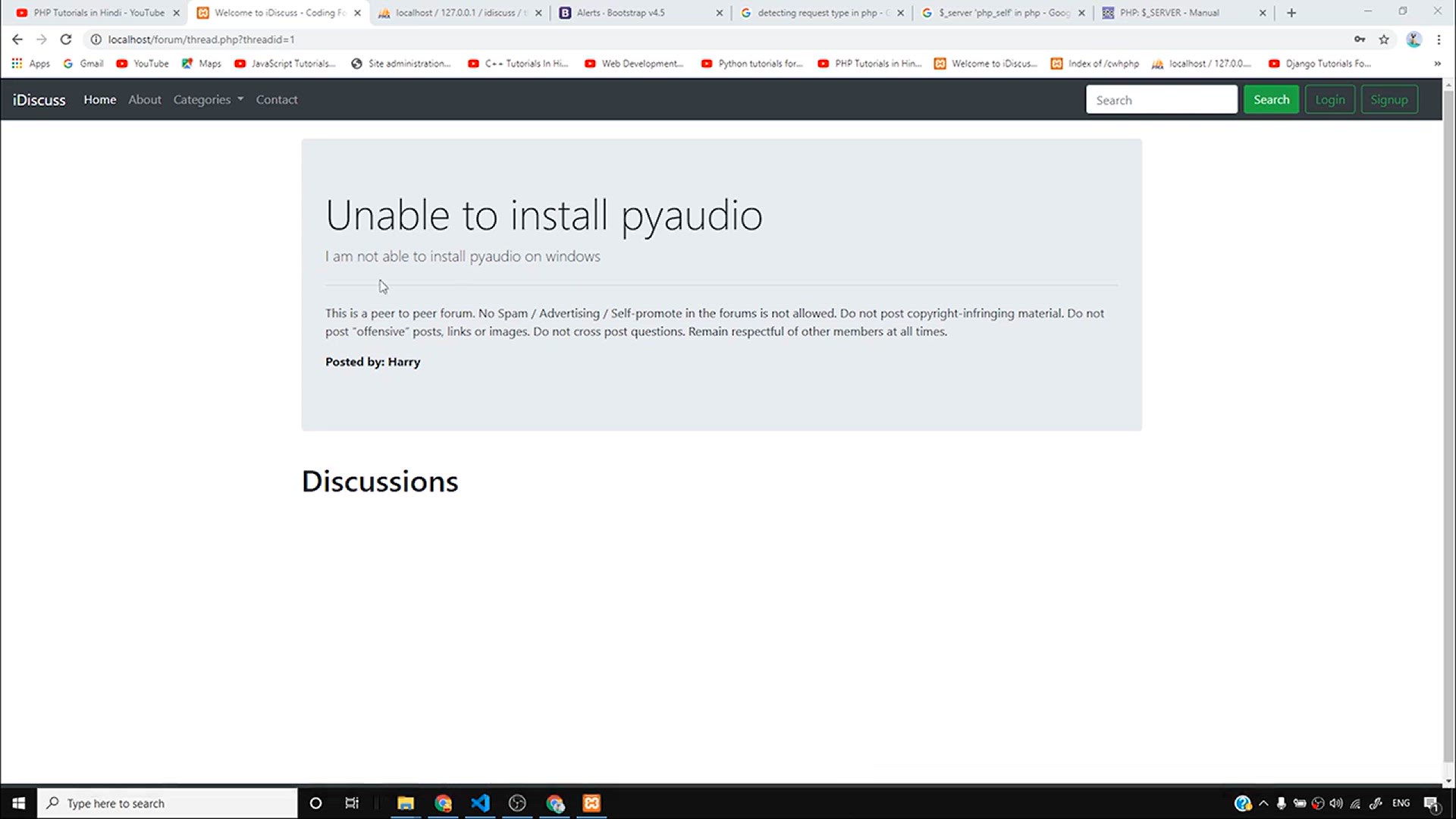 'Video thumbnail for Creating a Database to Store Comments _ PHP Tutorial #57'