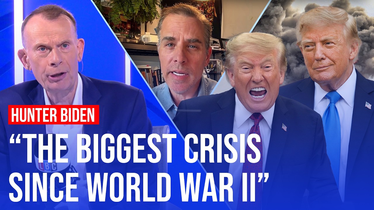 Video thumbnail for Hunter Biden: Trump is an 'existential threat' to the globe