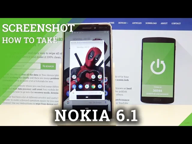Video thumbnail for How to Capture Screen in NOKIA 6.1 - Screenshot Tutorial