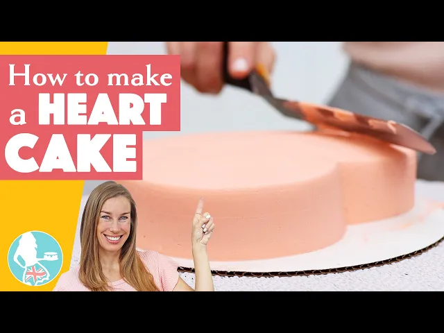 Video thumbnail for How to Make a Heart Cake
