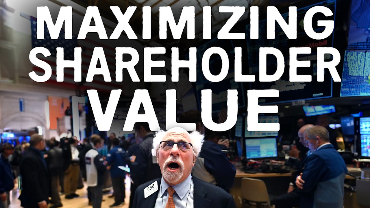 Video thumbnail for How ‘Maximize Shareholder Value’ Changed Corporate America