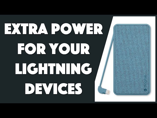 Video thumbnail for Mophie Powerstation Plus with Lightning Connector - REVIEWED