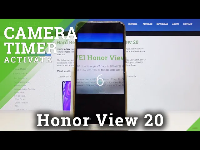 Video thumbnail for How to Set Up Camera Timer in Honor View 20 – Camera Settings
