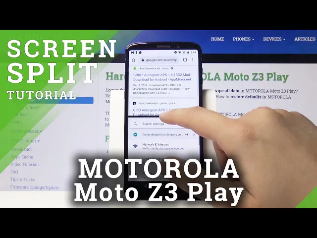 Video thumbnail for How to Split Screen on Motorola Moto Z3 Play – Dual Screen Benefits