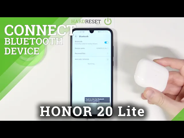 Video thumbnail for How to Connect AirPods to Honor 20 Lite – Enter Wireless Connection Settings
