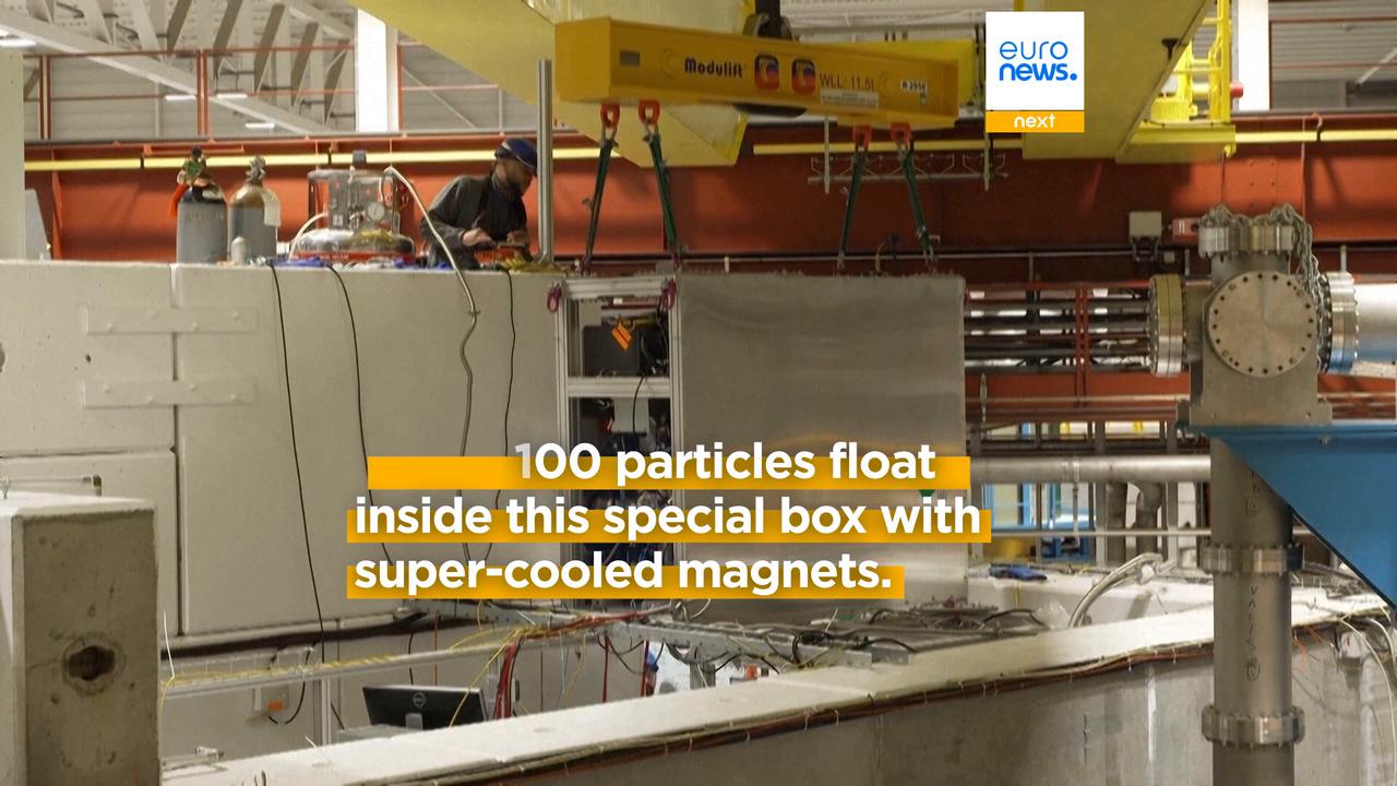 Video thumbnail for CERN's most delicate road trip: Scientists take antimatter out of the lab for the first time