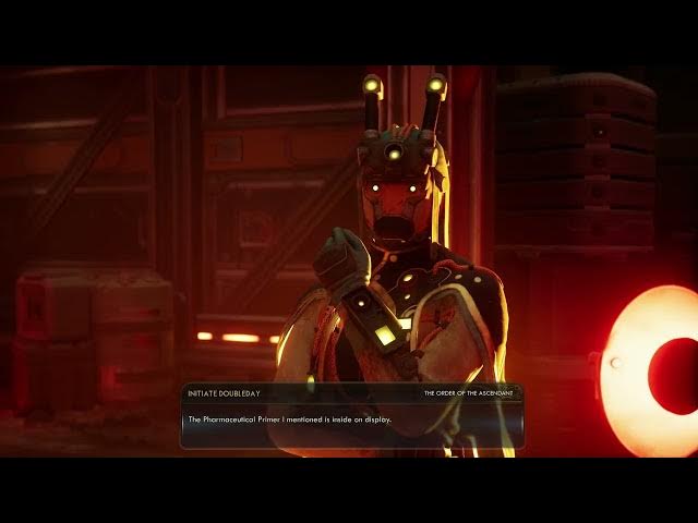 Video thumbnail for The Outer Worlds 2 - Beginning at The Endpoint: Return To Doubleday: Examine Alva's Assessment