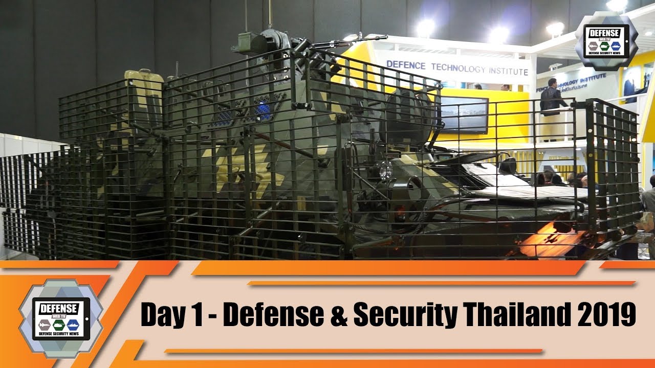 'Video thumbnail for Defense Security Thailand 2019 Tri Service Asian Exhibition Bangkok Show Daily News Video live demo'