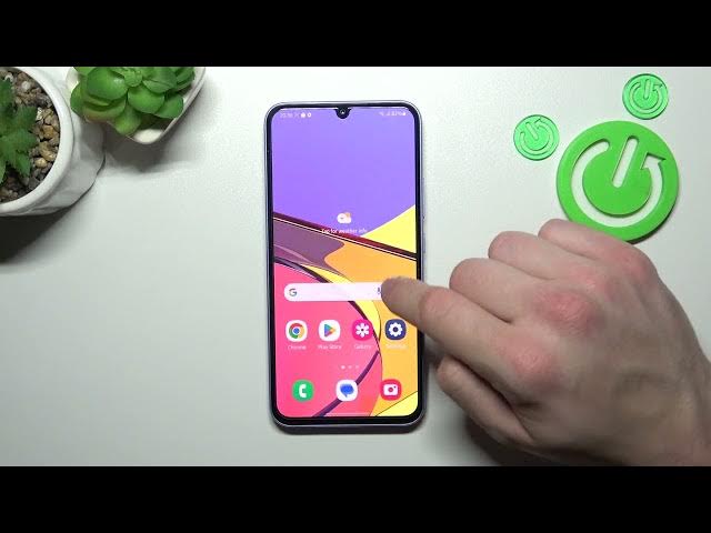 Video thumbnail for How to Add Internet Speed Indicator in Samsung Galaxy A34 - Internet Speed Meter App