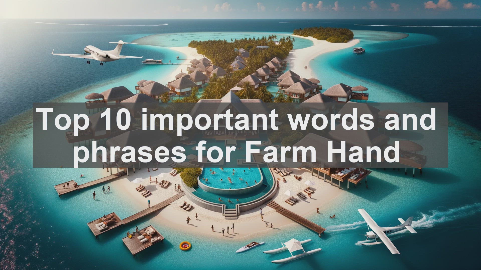 'Video thumbnail for Top 10 important words and phrases for Farm Hand'
