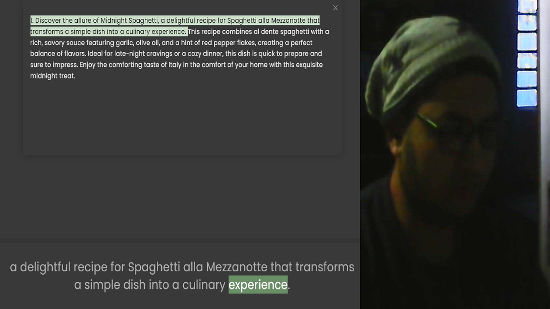 Video thumbnail for 1. Discover the allure of Midnight Spaghetti, a delightful recipe for Spaghetti alla Mezzanotte that transforms a simple dish into a culinary experience. This recipe combines al dente spaghetti with a rich, savory sauce featuring garlic,