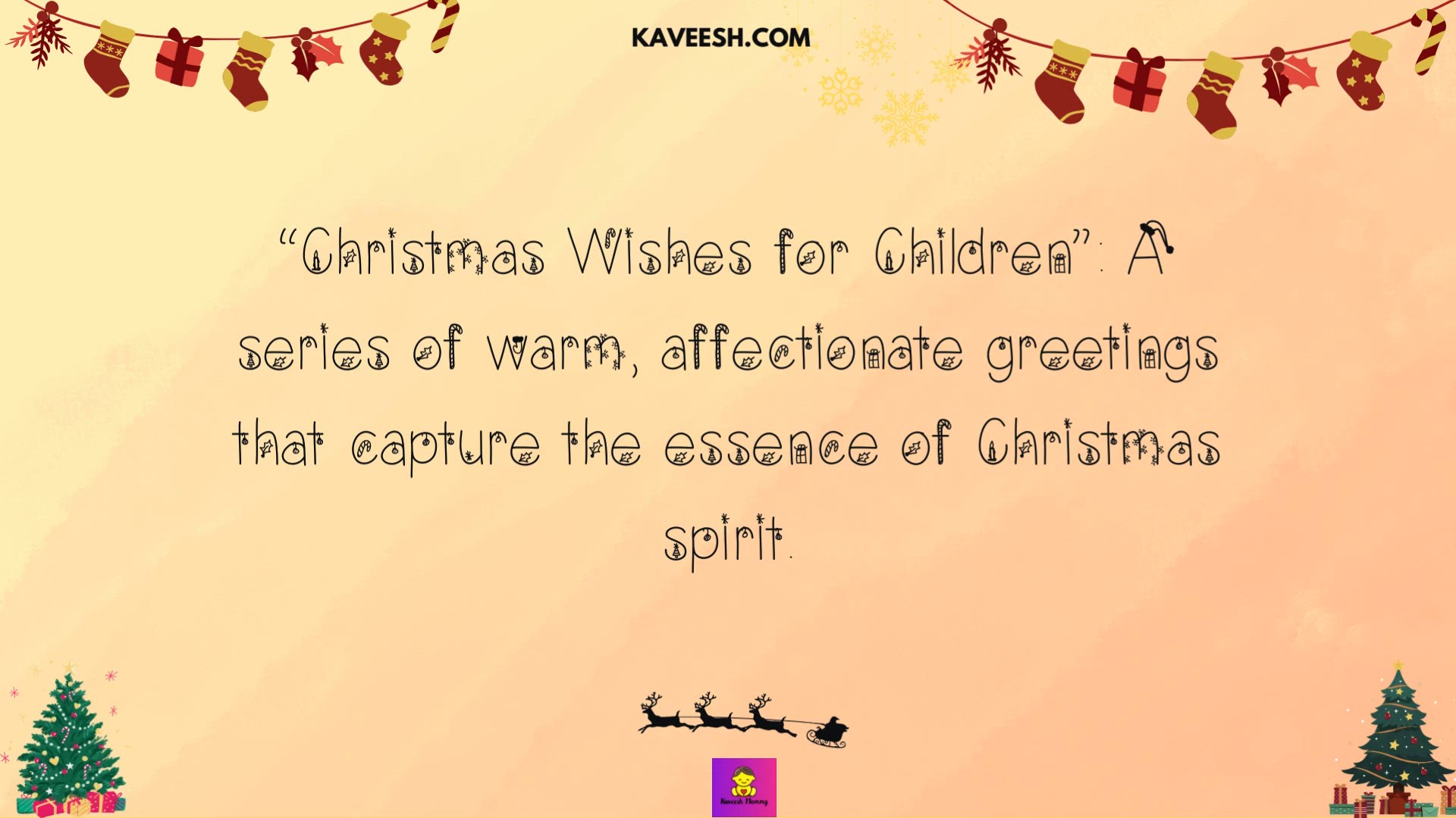 'Video thumbnail for Christmas Wishes for Children'
