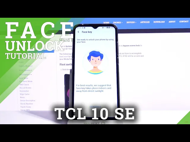 Video thumbnail for TCL 10 SE – Set Up & Activate Face Unlock Option