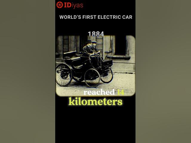 Video thumbnail for The First Electric Car #history