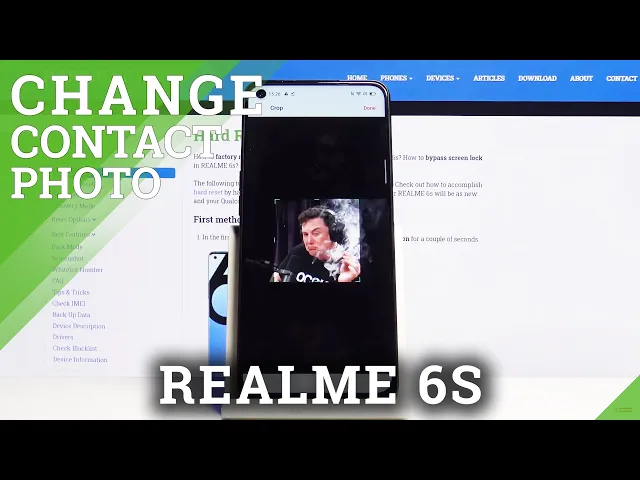 Video thumbnail for How to Add Photo to Contact in REALME 6s – Customize Contact List