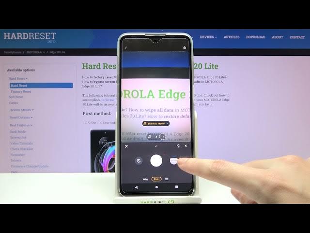 Video thumbnail for How to Manage Camera Watermark in MOTOROLA Edge 20 Lite – Find Watermark Settings