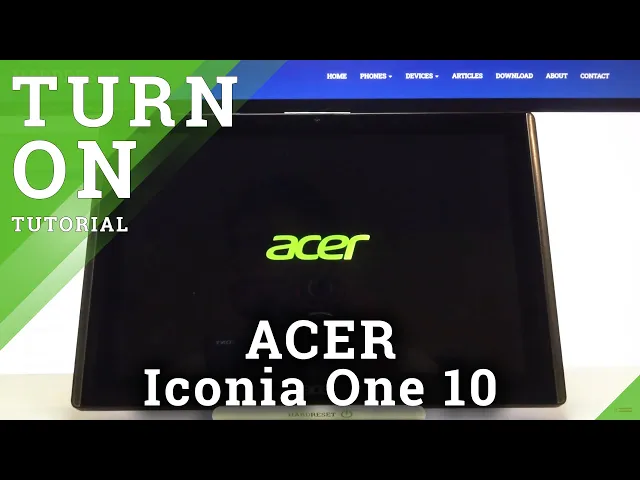 Video thumbnail for How to Switch On ACER Iconia One 10 – Power On Device