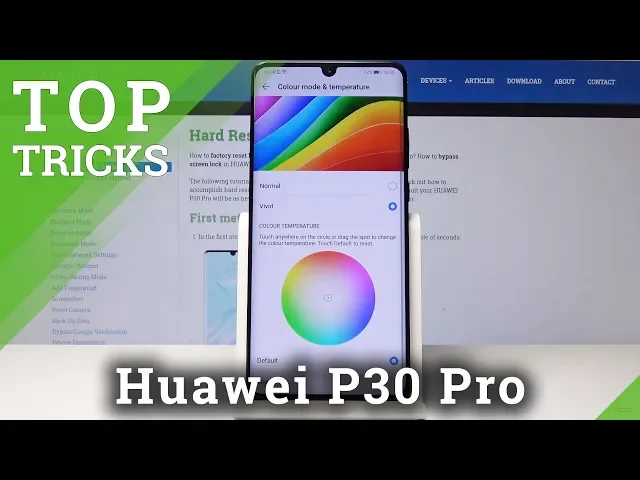 Video thumbnail for TOP TRICKS HUAWEI P30 Pro - Best Options / Cool Features