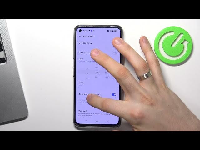 Video thumbnail for How to Set Up Date & Time on Realme Q5 Pro - Manage Time Settings