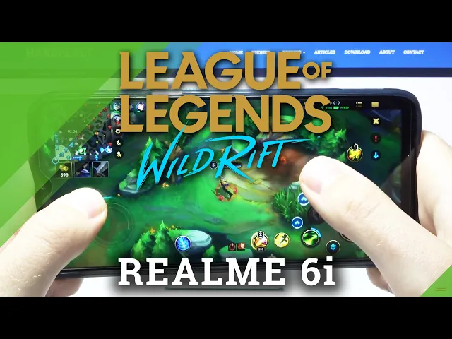 Video thumbnail for League of Legends: Wild Rift in Realme 6i - Riot Games Mobile Game Performance Checkup