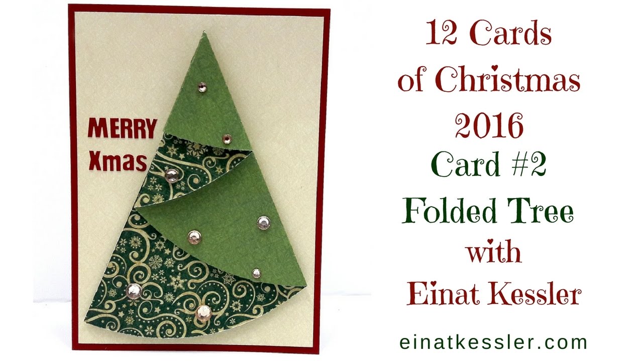 Video thumbnail for 12 cards of Christmas 2016 - Folded Christmas Tree. CHECK OUT THE LIMITED TIME OFFER IN DESCRIPTION!