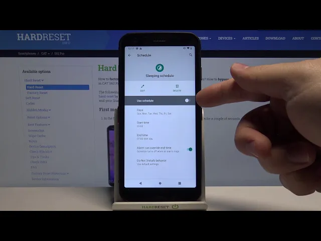 Video thumbnail for How to Turn On Do Not Disturb in CAT S62 Pro – Activate DND Mode