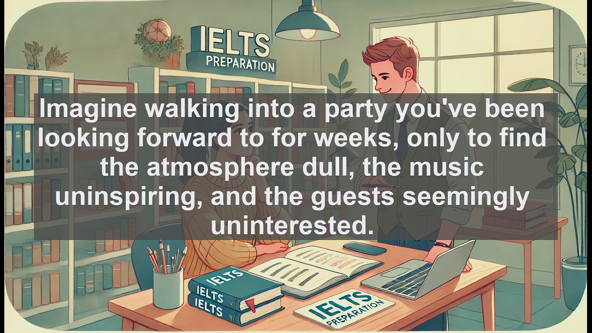'Video thumbnail for 2000 Must Know IELTS 9.0 Vocabulary - Understanding 'Lackluster': Boost Your IELTS Vocabulary'