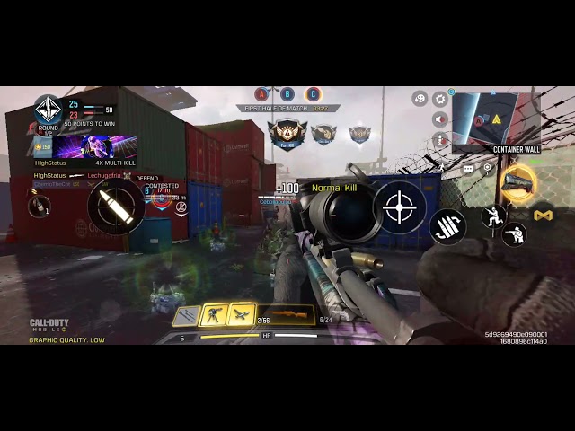 Video thumbnail for Cod mobile test clip Quadfeed medal.tv Capture!