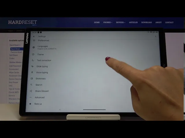 Video thumbnail for How to Activate Spell Checker in LENOVO Tab M10 – Correct Misspelled Word