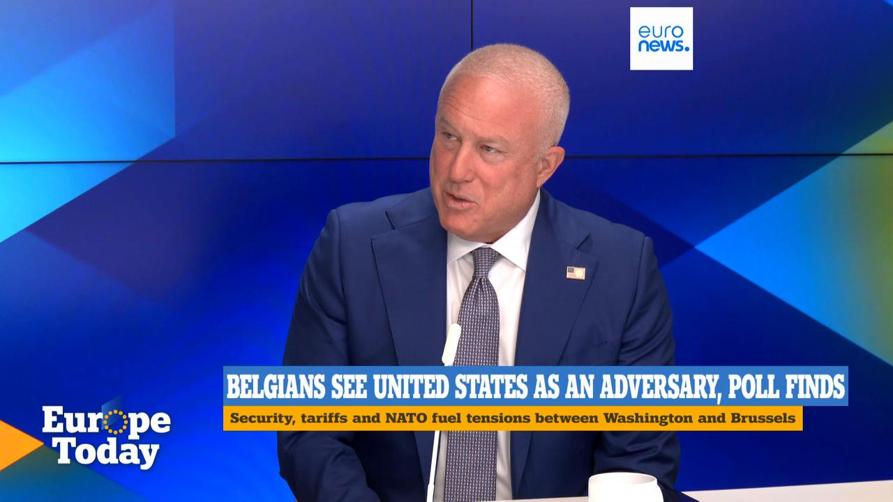 Video thumbnail for 'It's been resolved': Trump's ambassador to Belgium trumpets US-Greenland deal