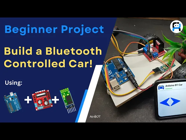 Make A Bluetooth Control Car using arduino UNO | Open Video