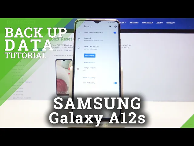 Video thumbnail for How to Enable Google Backup on SAMSUNG Galaxy A12s – Use Google Backup