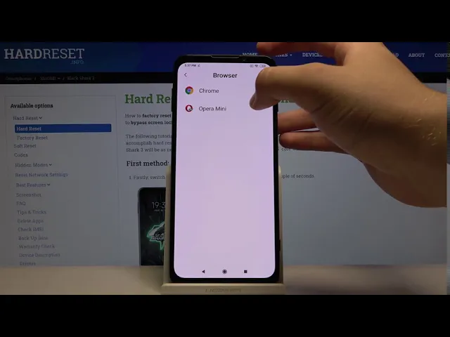 Video thumbnail for How to Change Default Apps in XIAOMI Black Shark 3 – Find Default App Section