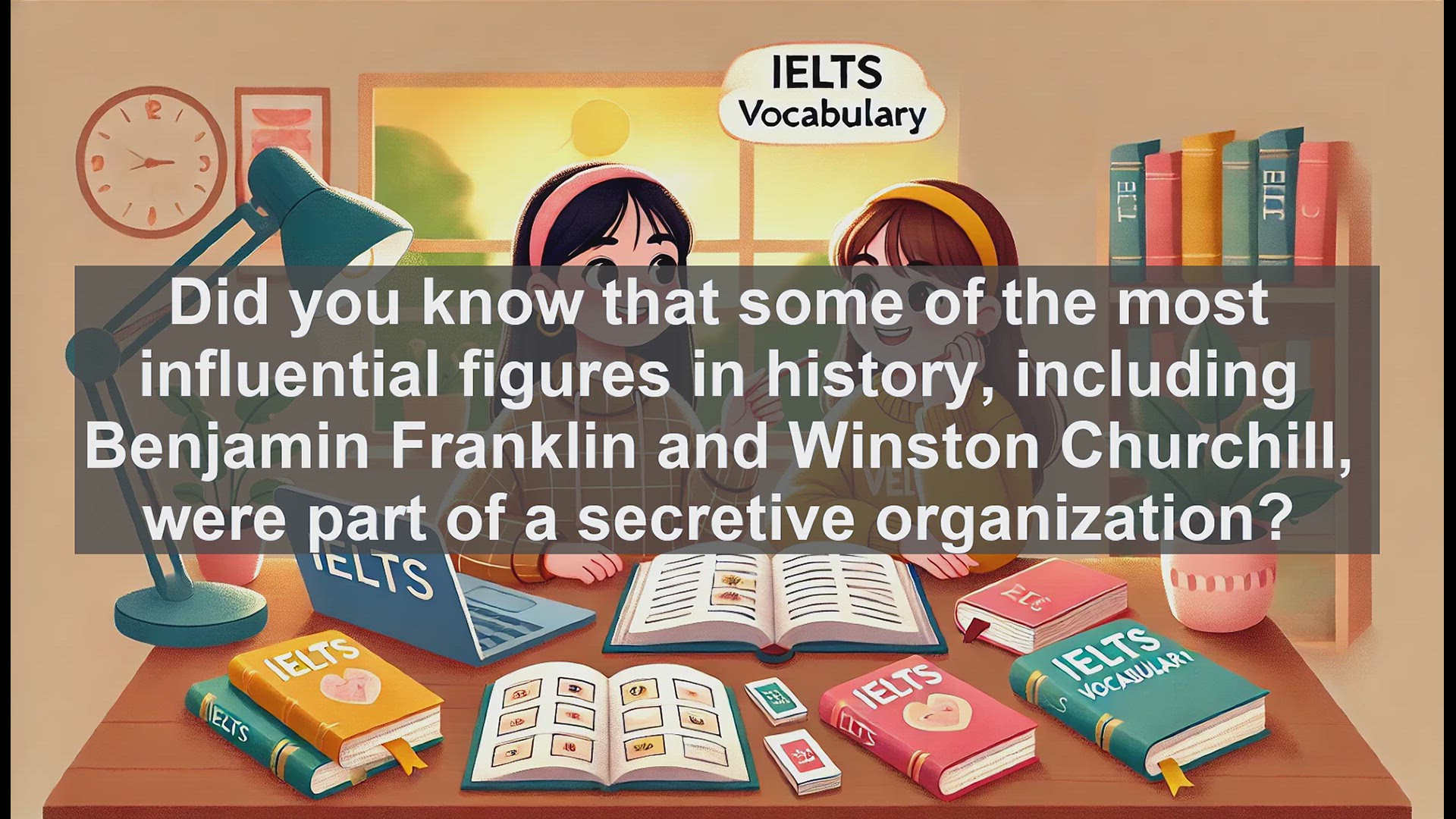 'Video thumbnail for 5000 Must Know IELTS 8.0 Vocabulary - Freemasons: Unraveling the Mystery of a Historic Fraternal Order'
