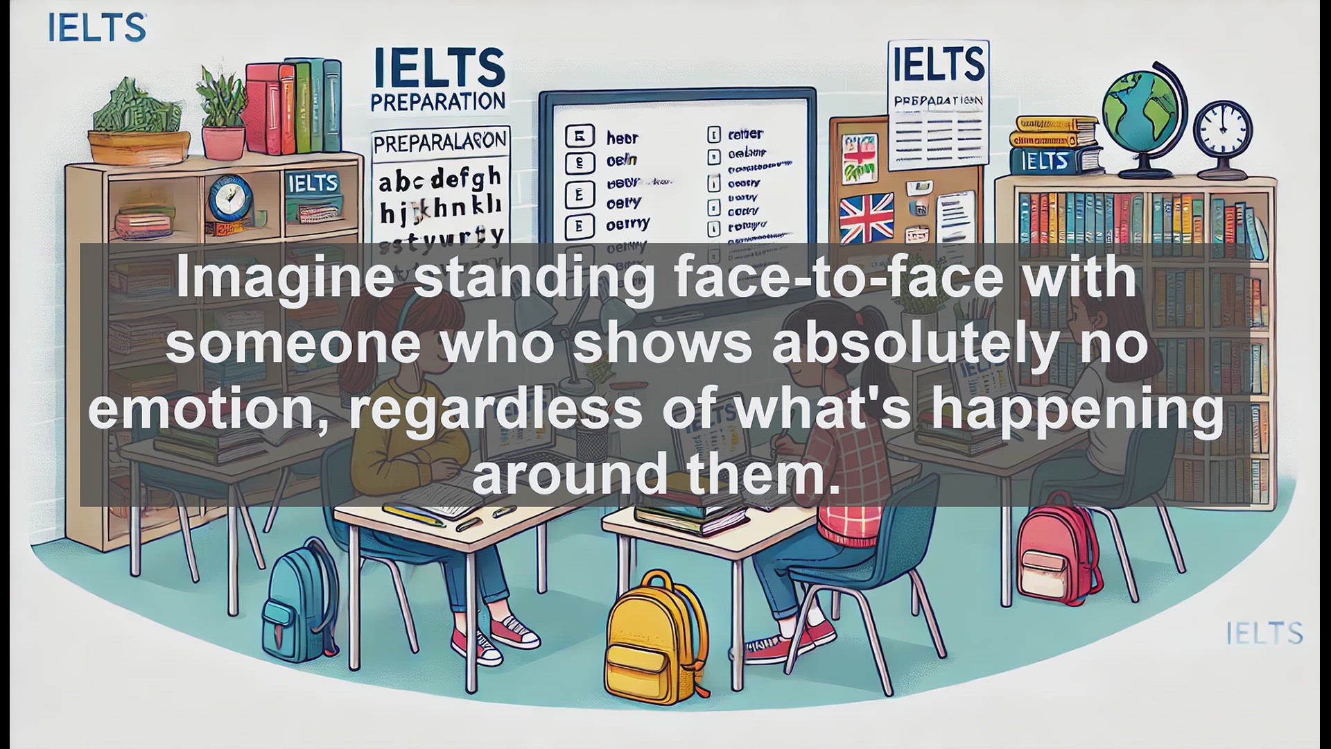 'Video thumbnail for 2000 Must Know IELTS 9.0 Vocabulary - Impassive: Mastering Emotional Neutrality for IELTS Success'